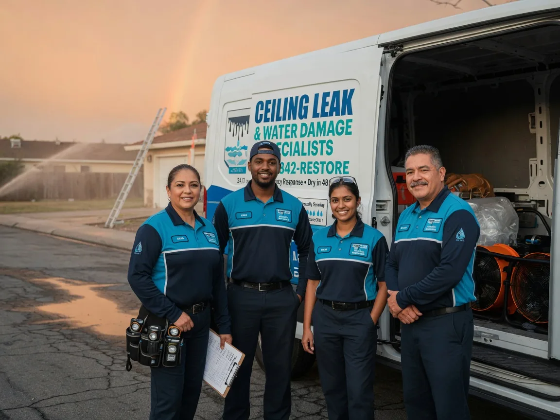 Ceiling Leak Cleanup company in Parker, PA