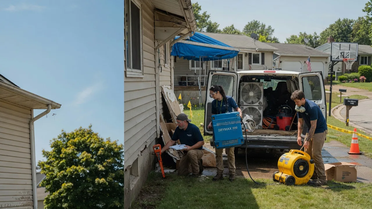 Ceiling Leak Cleanup in Parker, PA near me