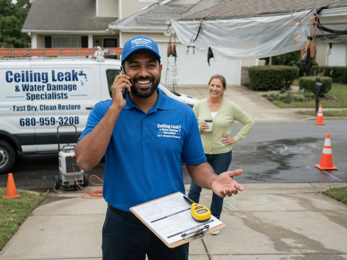 Ceiling Leak Cleanup Parker, PA FAQs