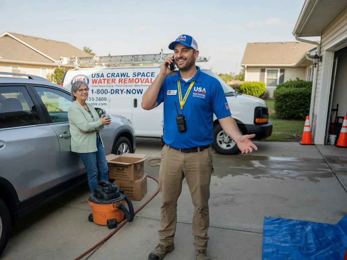 Crawl Space Water Removal Parker, PA FAQs